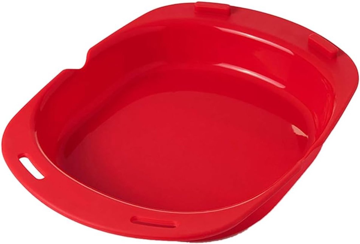 Omeletmaker Magnetron - Eierbroodjes Bakvorm - Snel Ontbijt Maken - Opvouwbaar Ontwerp - 24 cm - Meerkleurig