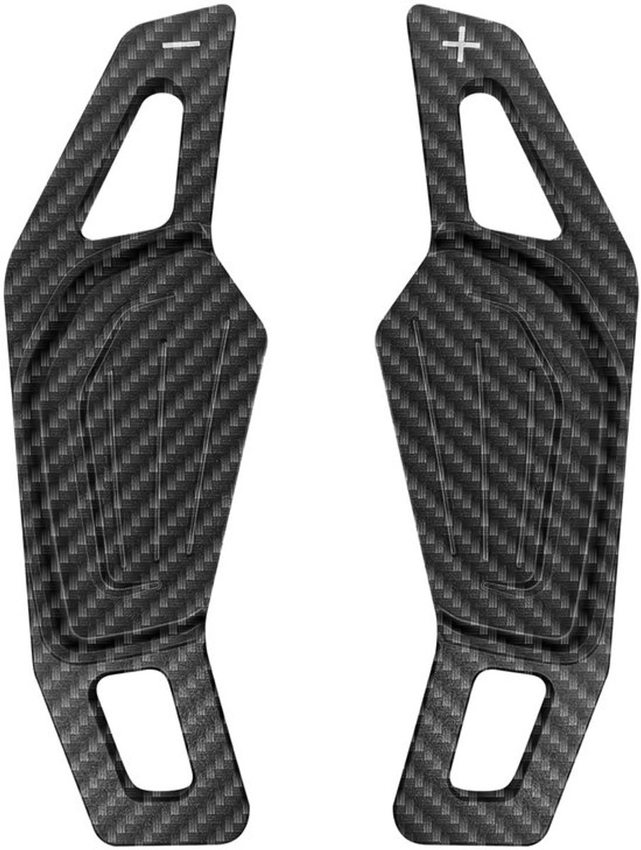MTTProducts - Paddle Shifter - Sportief - Zwart Carbon - Schakelpaddles - Verhoog