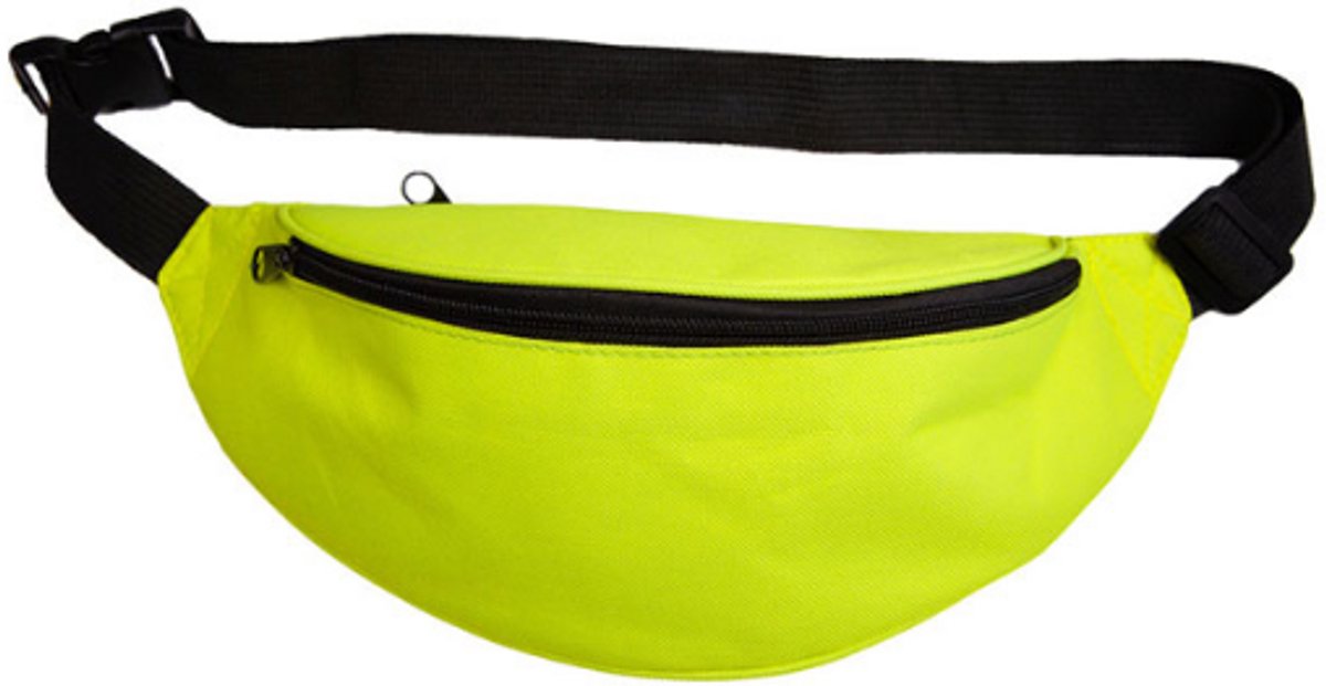 Heuptasje neon geel