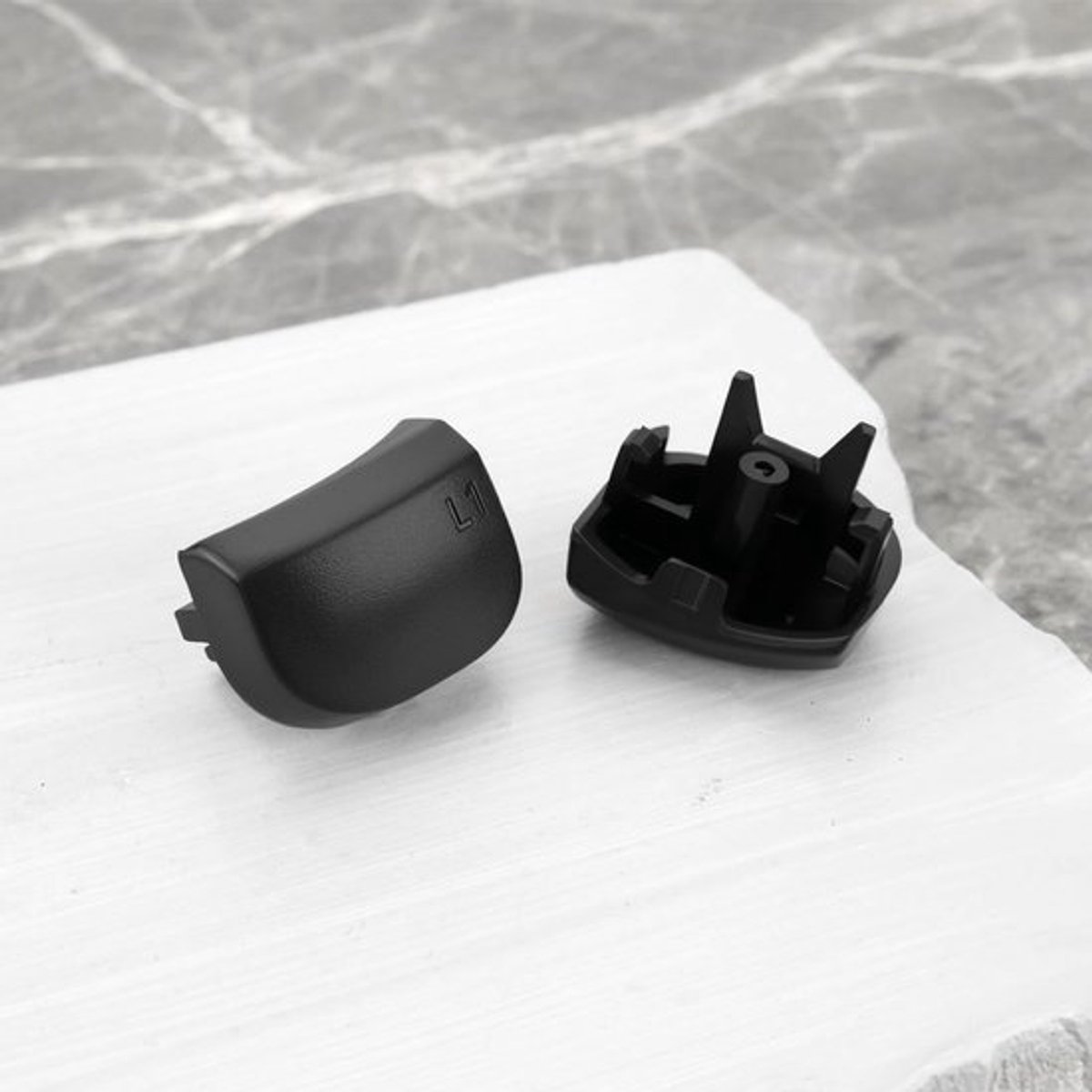 MTTProducts - Zwart vervangende triggerknoppen set