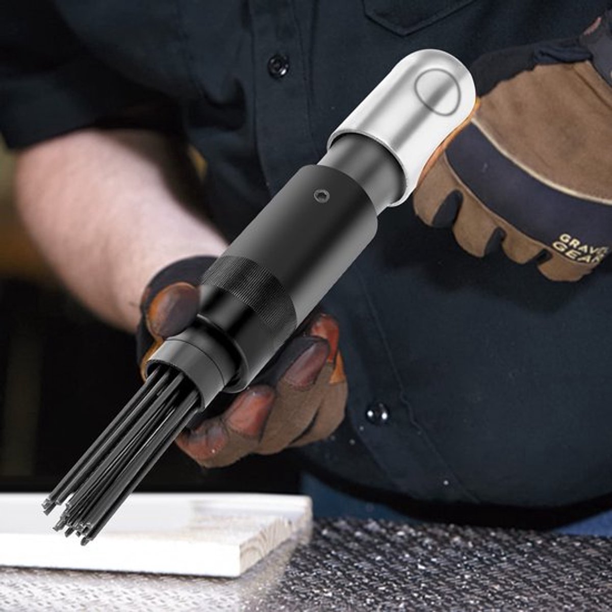 Needle Grid - Compressed Air Needle Gun by Dailygoody