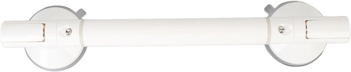 Zuignap Grijper - Veiligheidsondersteuning Badkamer - Veilig Douchen - Dubbele Zuignap Stabiliteit - 37x9 cm - Zwart