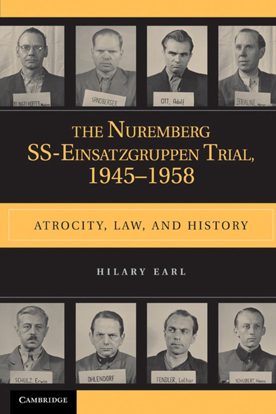 Nuremberg SS-Einsatzgruppen Trial - cover