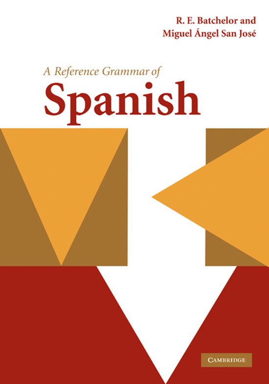 A Reference Grammar of Spanish - cover