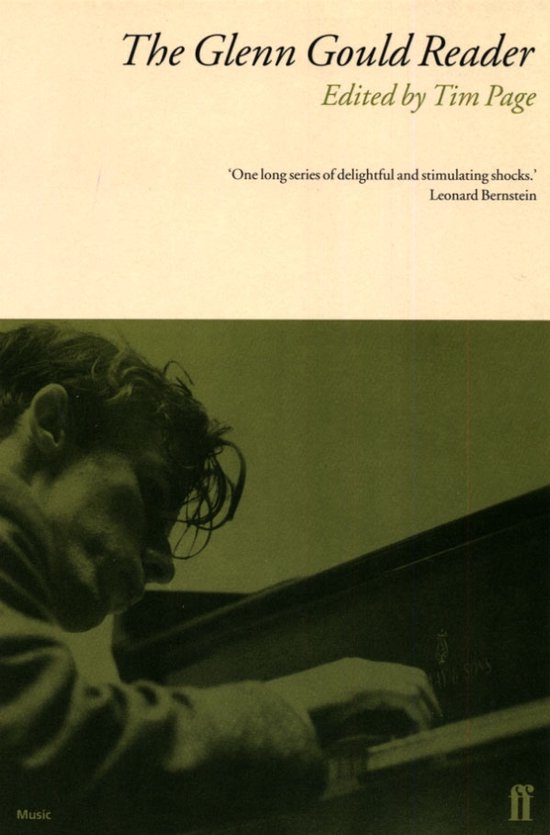 The Glenn Gould Reader - cover