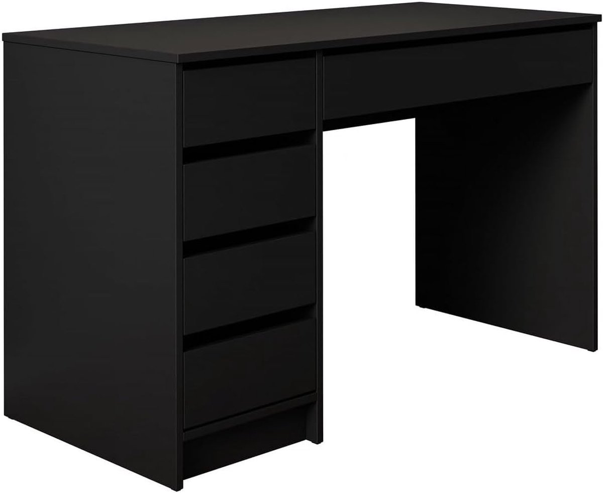 Bureau - Werktafel - Thuiswerken - Zonder handgrepen - 120 x 75 cm - Zwart