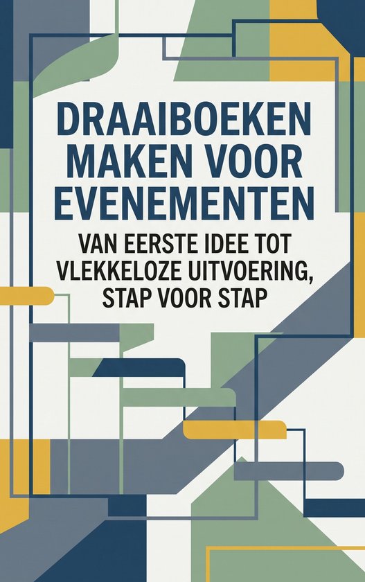 Draaiboeken maken voor evenementen - cover
