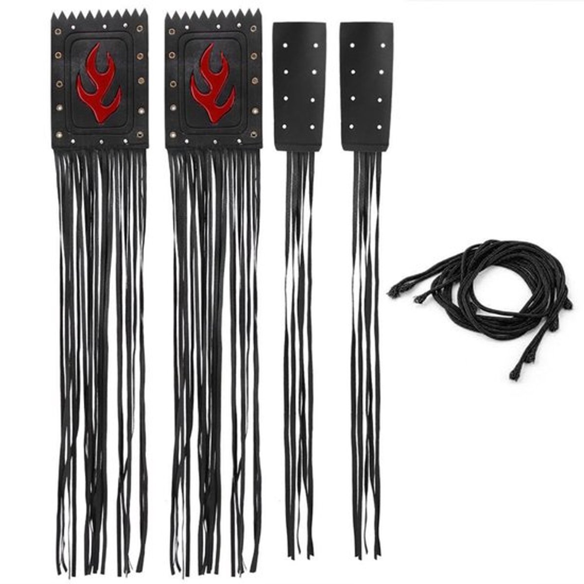 Shopcentral - Handle Grip Cover - Motorcycle Handlebar Tassel - Comfortabel