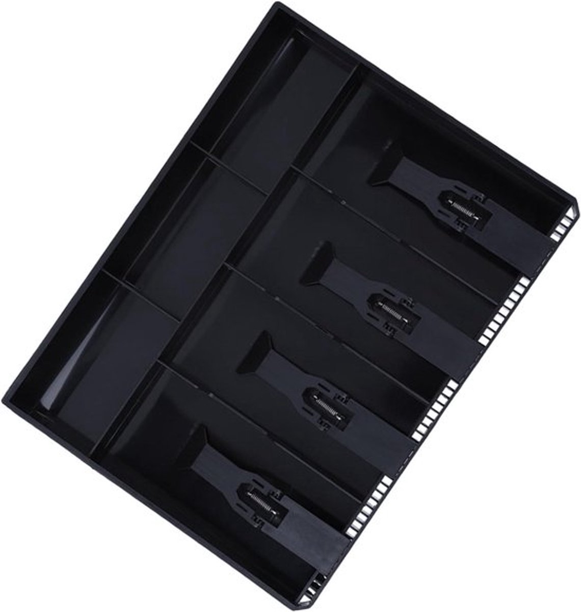 Dailygoods- Kassalade Handmatig - 4 Bankbiljetten - 3 Munten - ABS-Kunststof - 32 x