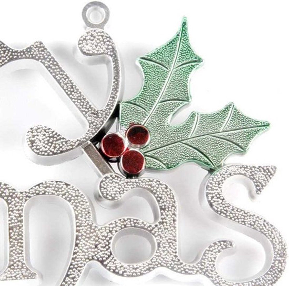 Vt products - Decoratieve Christmas Signs - Hangende borden - Zilverachtig
