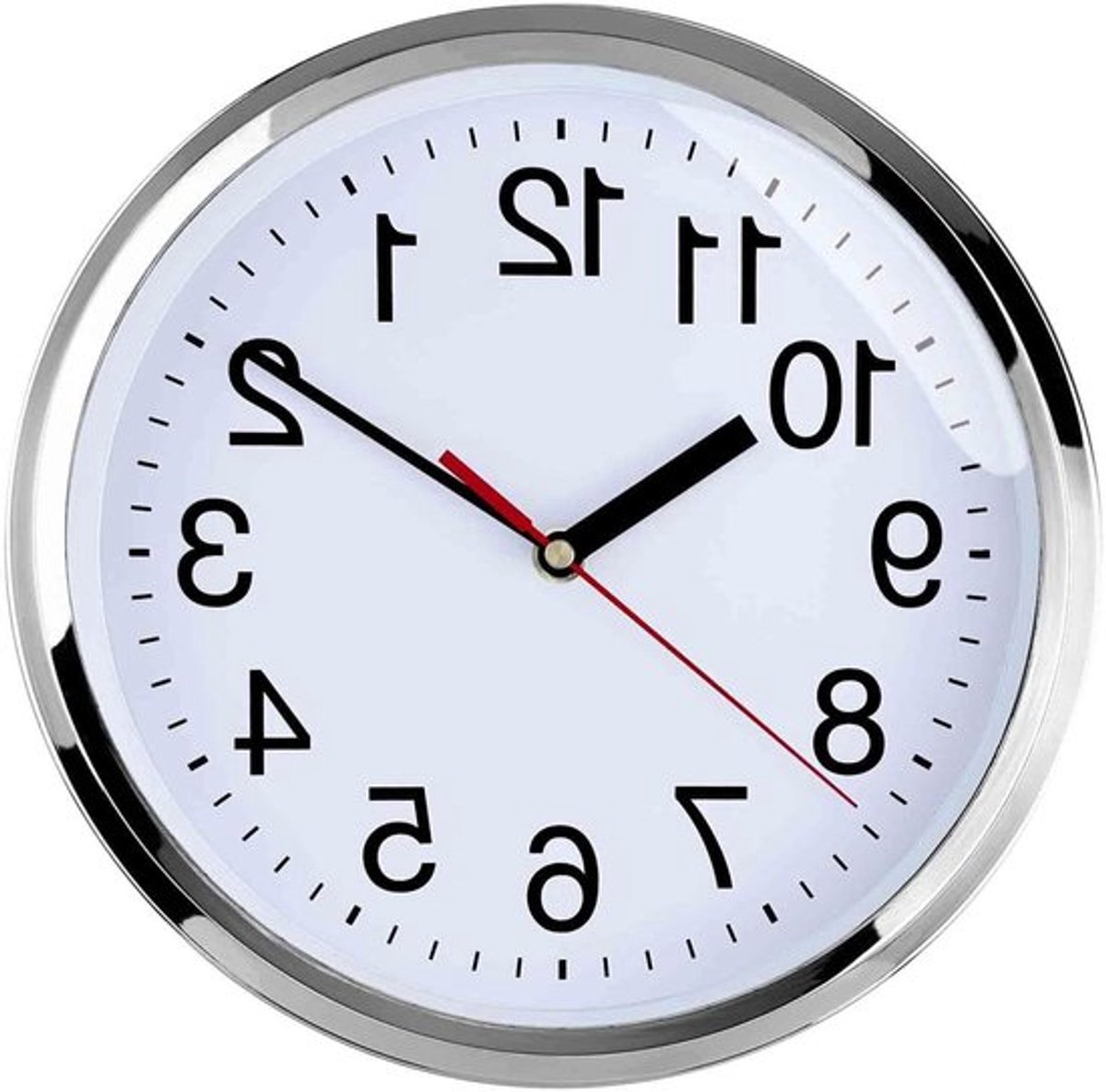 Kwartswandklok 10 inch - Stille niet-tikkend werken