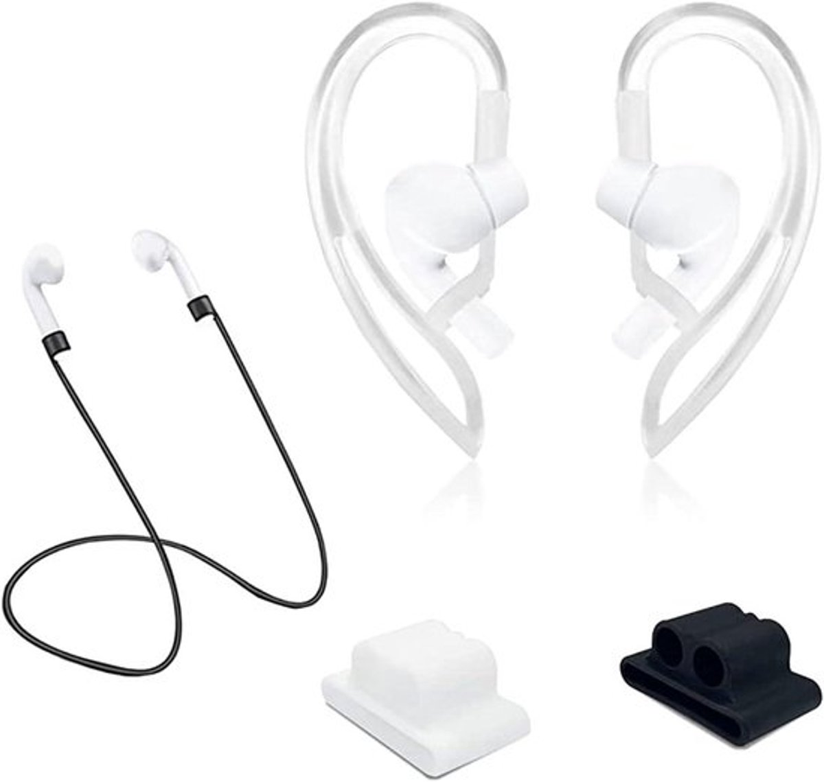 Anti-drop haken incl. - Draadloze oortelefoons Allecto Plus