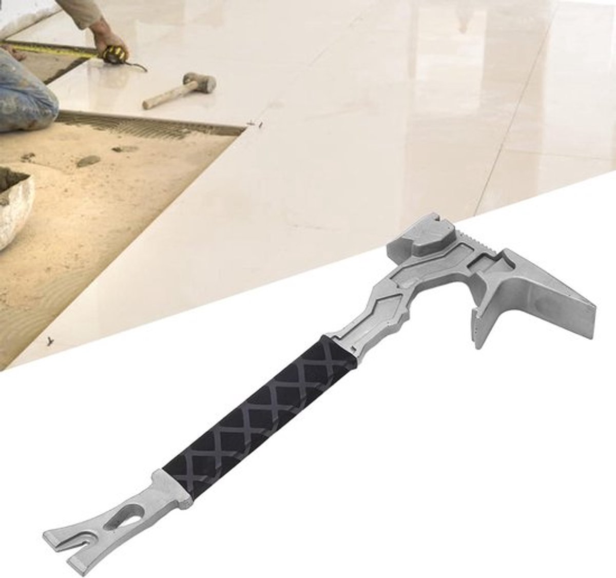 Multifunctionele sloopstang en hamer Allecto Plus