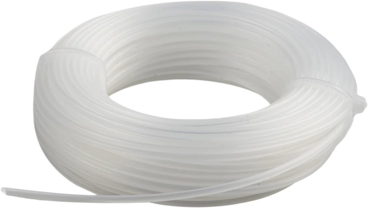 Grastrimmer Lijn - Maaidraad Touw - Gazon Onderhoud - Duurzaam Nylon Materiaal - 2.4mm 100m - Nylon