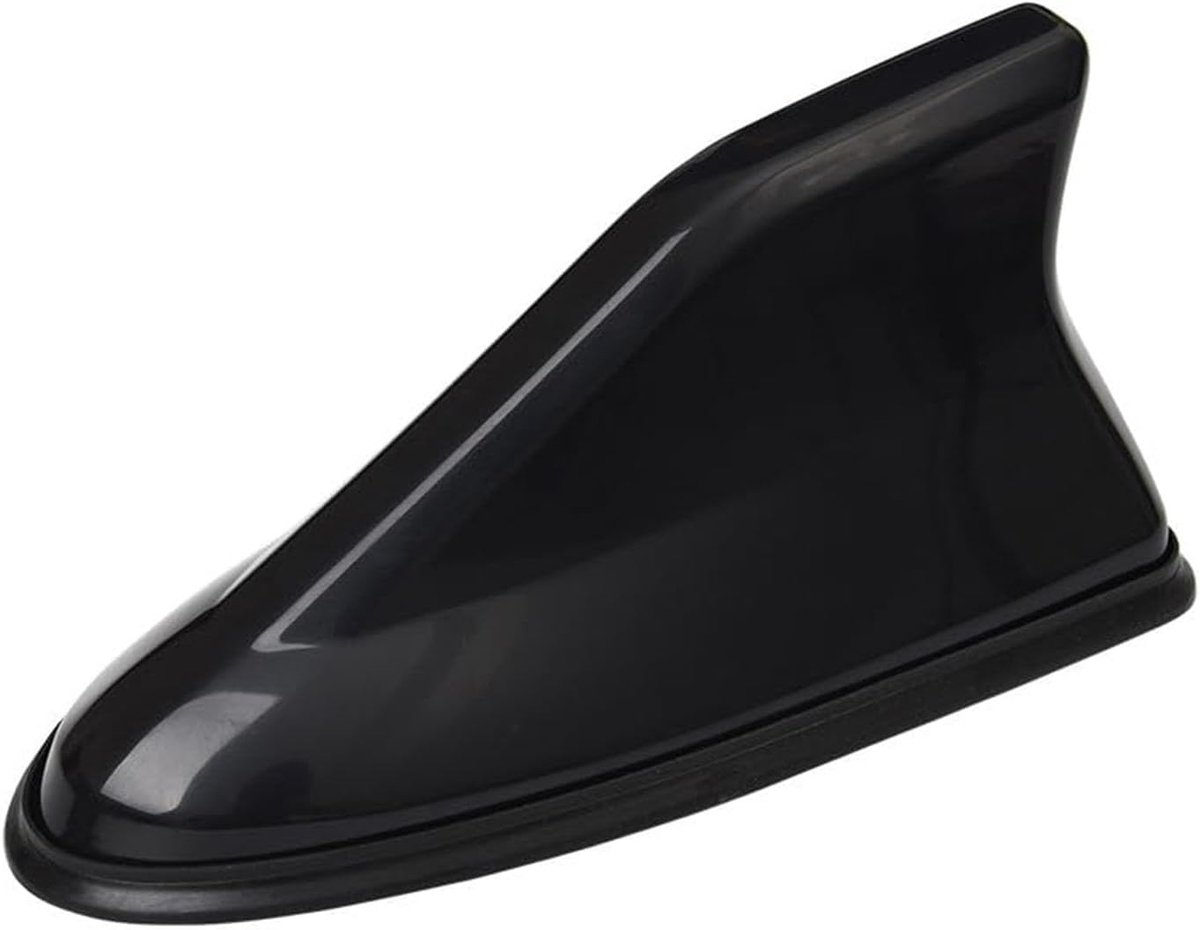 Haaienvin Antenne - Autoantenne Vervanging - Signaal Verbeteren - Ingebouwde Versterker - 1x1x1 cm - Zwart