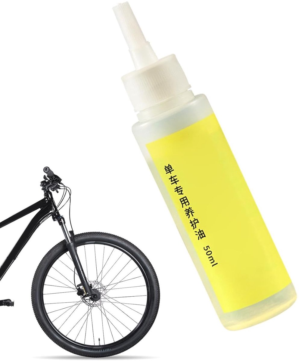 Kettingsmeermiddel - Fietsolie - Fiets Onderhoud - Anti-drainage Formule - 50 ml - Transparant