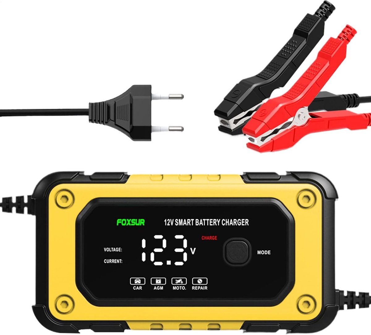Draagbare Startersaccu - Noodstroom Accu - Voertuig Starten - Geavanceerd Power Management - 12V - Zwart