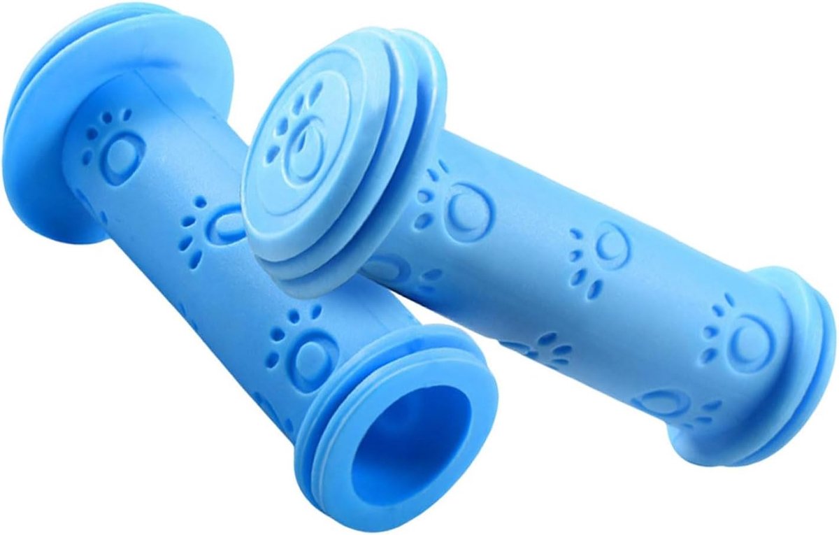 Kinderfiets Handvatten - Stuur Grips - Veilig Fietsen - Antislip Textuur - 10cm Lengte - Blauw