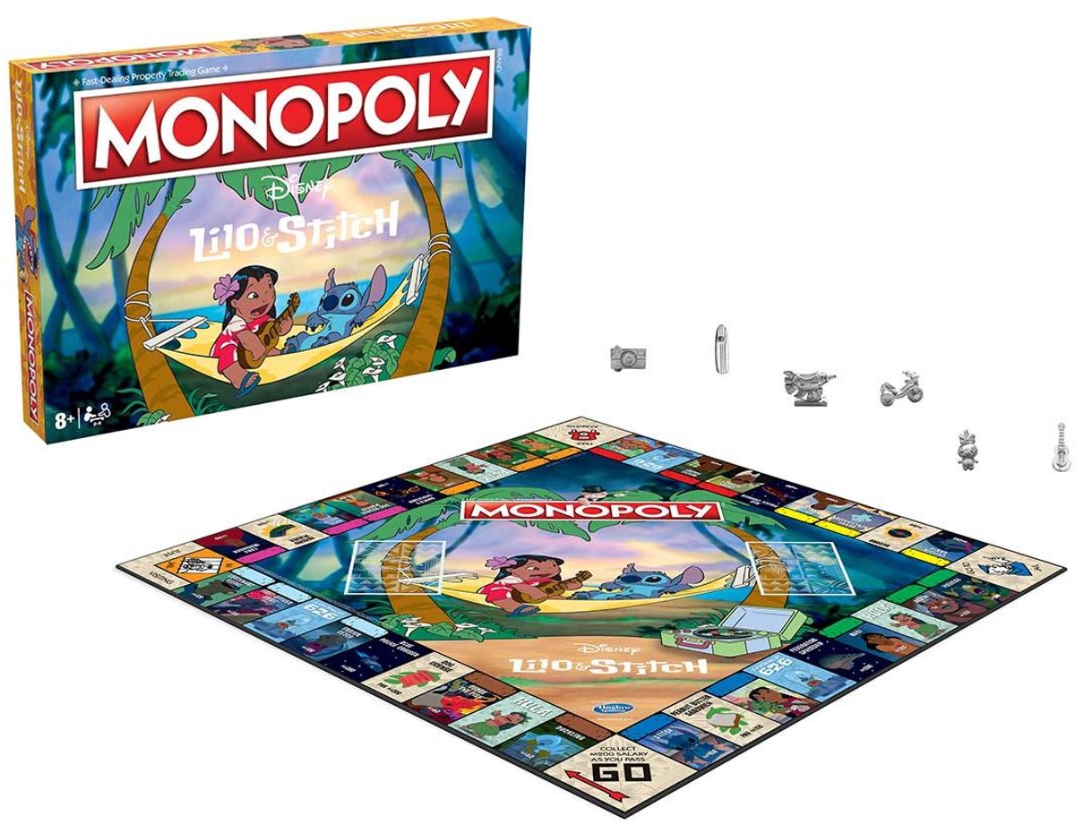 Winning Moves Monopoly - Bordspel - Lilo & Stitch - Engels — afbeelding 13