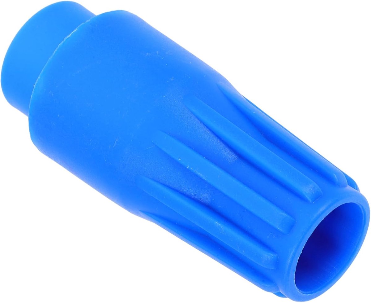 Dweil Stok Adapter - Vervangingsonderdeel Handvat - Schoonmaken - Robuuste Aluminiumlegering - 9.50X4.00X4.00CM - Blauw