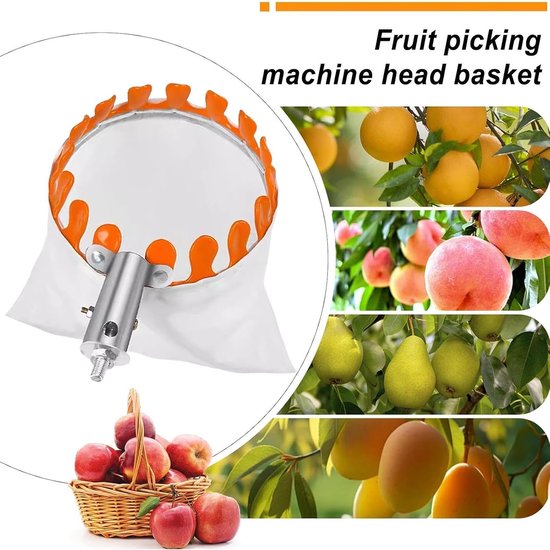 Fruit Plukker - Oogst Gereedschap - Fruit Verzamelen - Lichtgewicht Compact - 26 x 20 x 17 cm - N.v.t. — afbeelding 3