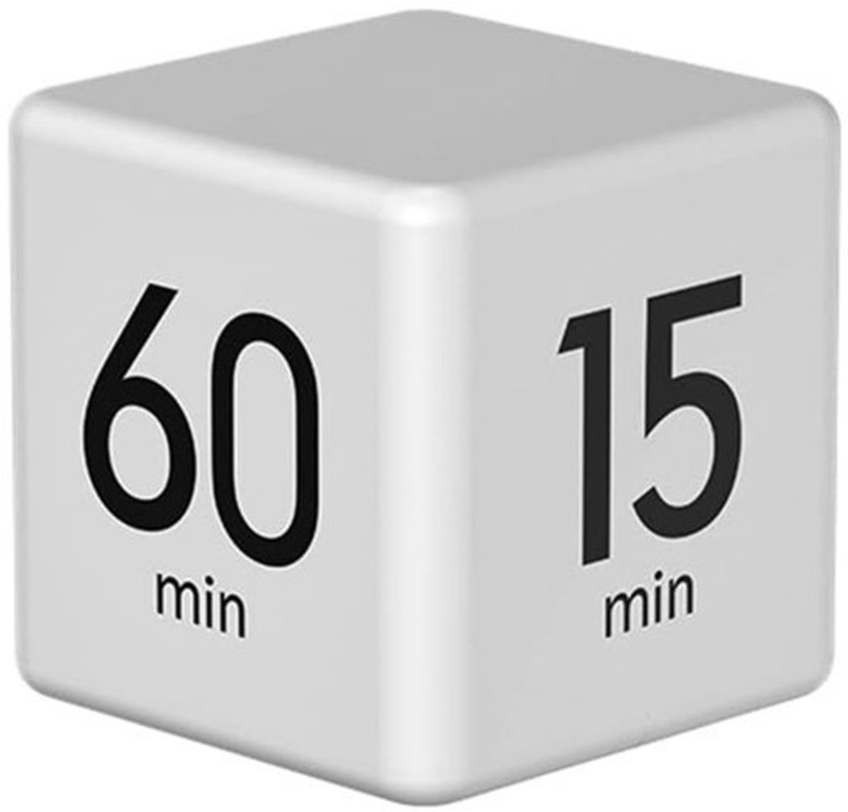 Dailygoody - Cube Timer - Zwaartekracht Flip Kookwekker - Wit