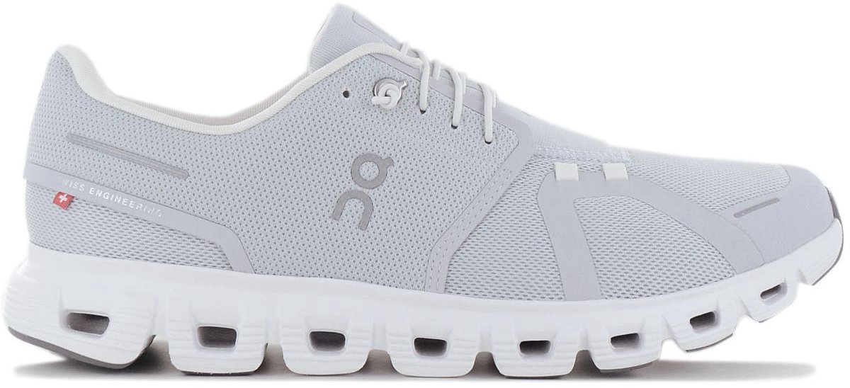 ON Running Cloud 6 - Heren Sneakers Schoenen Glacier-White 3MF10070070 5 , Maat: EU 47 US 12