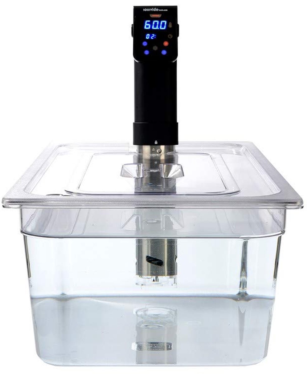 Sous Vide Container Vacuüm Koken Bak Precisie Koken Op Maat Gemaakt Deksel 20 Liter Inhoud Transparant