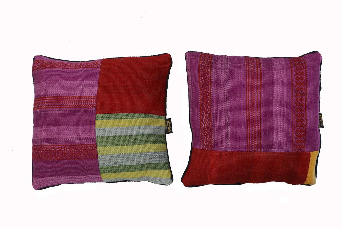 Handgeweven Kilim Kussenhoed