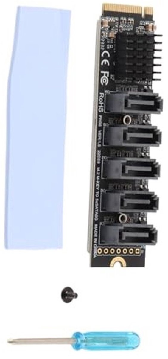 Aladdien - Adapterkaart M.2 Naar Sata3.0 - Harde Schijf Converter - Plug and Play