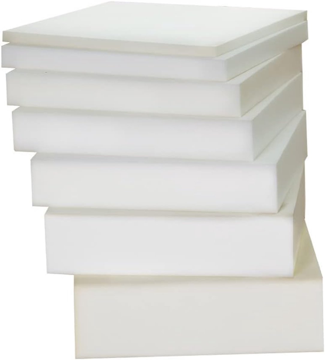 Schuimrubber Plaat - Hoge Dichtheid Schuim - Stoel Opvullen - Op Maat Te Snijden - 150x50cm - Blad