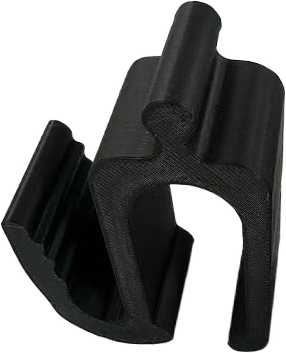 Kinderwagen Haken - Reis Organizer - Extra Opslag - Universele Zijhanger - 8 x 6 x 3.6 cm - Zwart