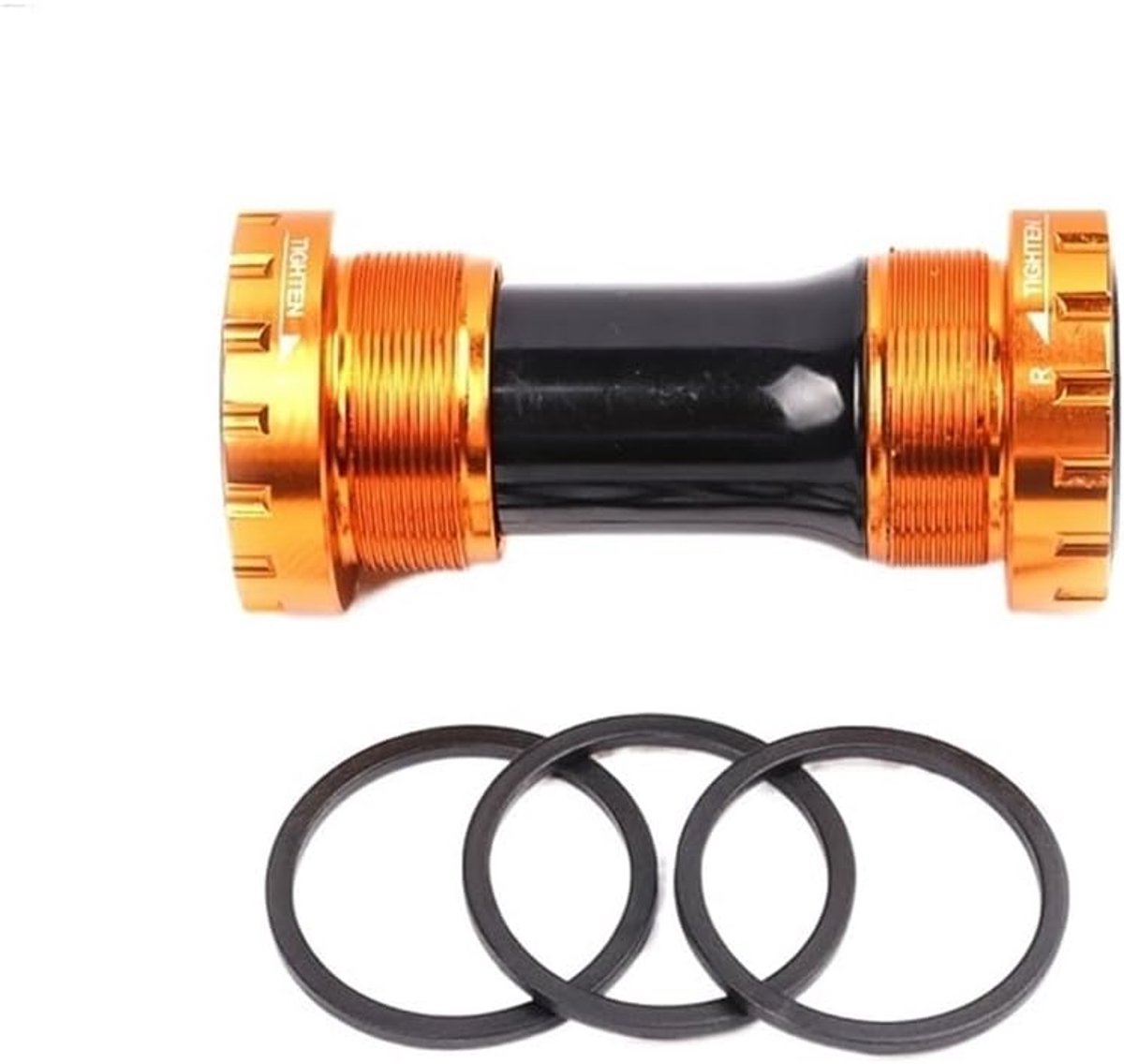 Fiets Trapas - Fiets Onderdeel - Fietsen Onderhouden - Geïntegreerd Systeem - 68-73mm - Goud
