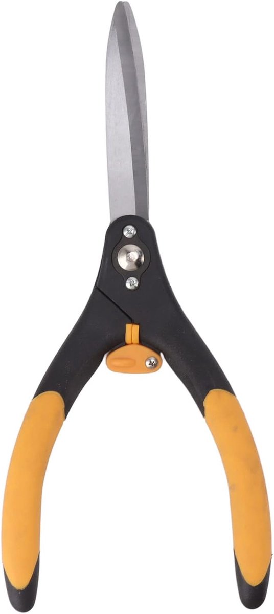 Heggenschaar - Snoeischaar - Tuinonderhoud - 65 Mangaanstaal - 18 cm snijder - Zwart