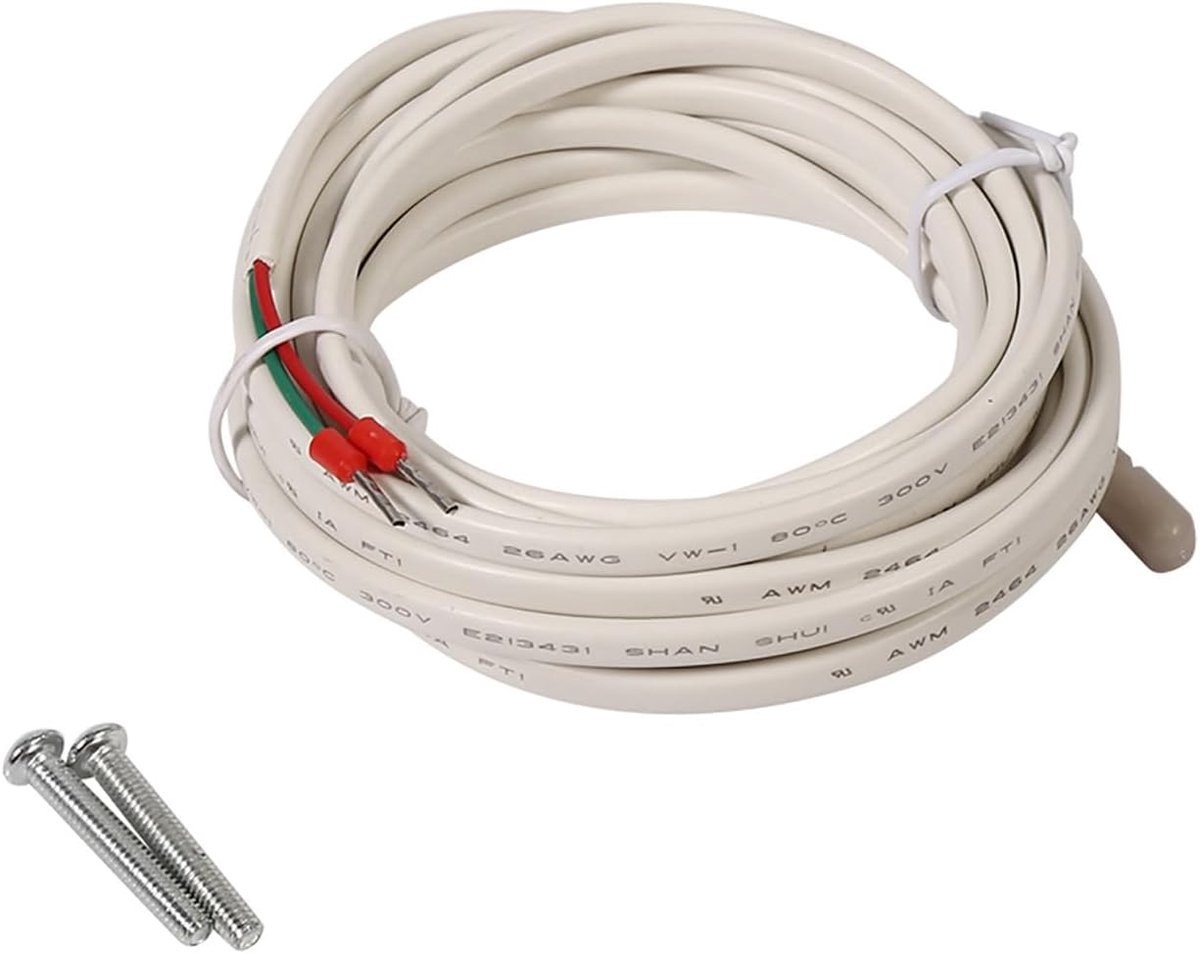Mechanische Kamerthermostaat - Handmatige Regelaar - Vloerverwarming Regelen - Oppervlakte Montage - +5/+40℃ - Wit