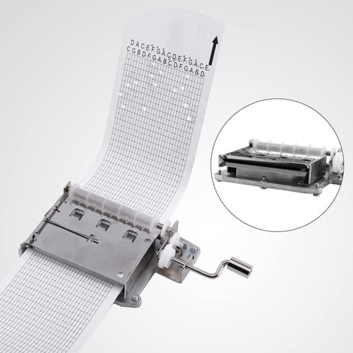 Dailygoods- Muziekdoos 30 Noten - Muziekdoosje DIY - Muziekdoos met Perforator
