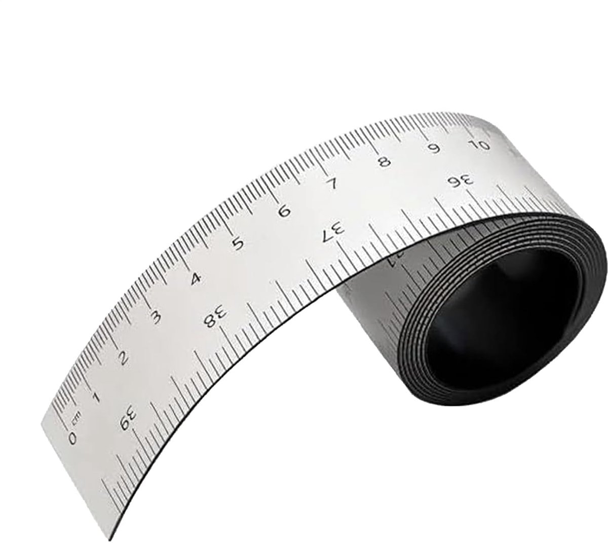 Magnetische Liniaal - Meetlint - Nauwkeurig Meten - Flexibel PVC Materiaal - 100 cm - Uniek