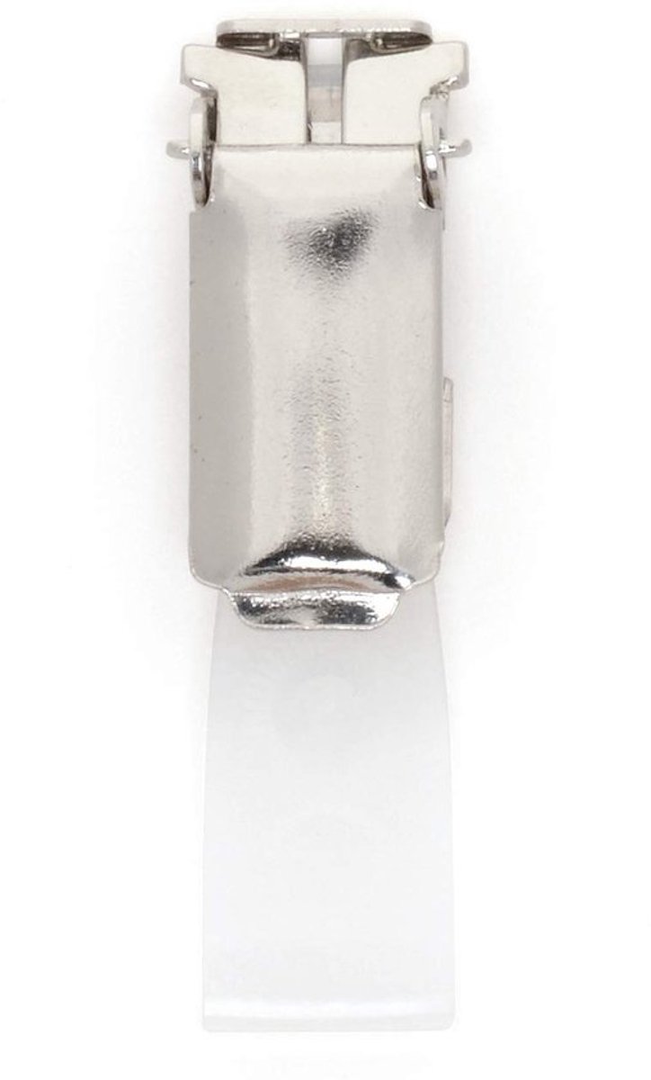 Zeynomax - Badge Clips - ID badge clips - Pack van 100 - Locking clips voor