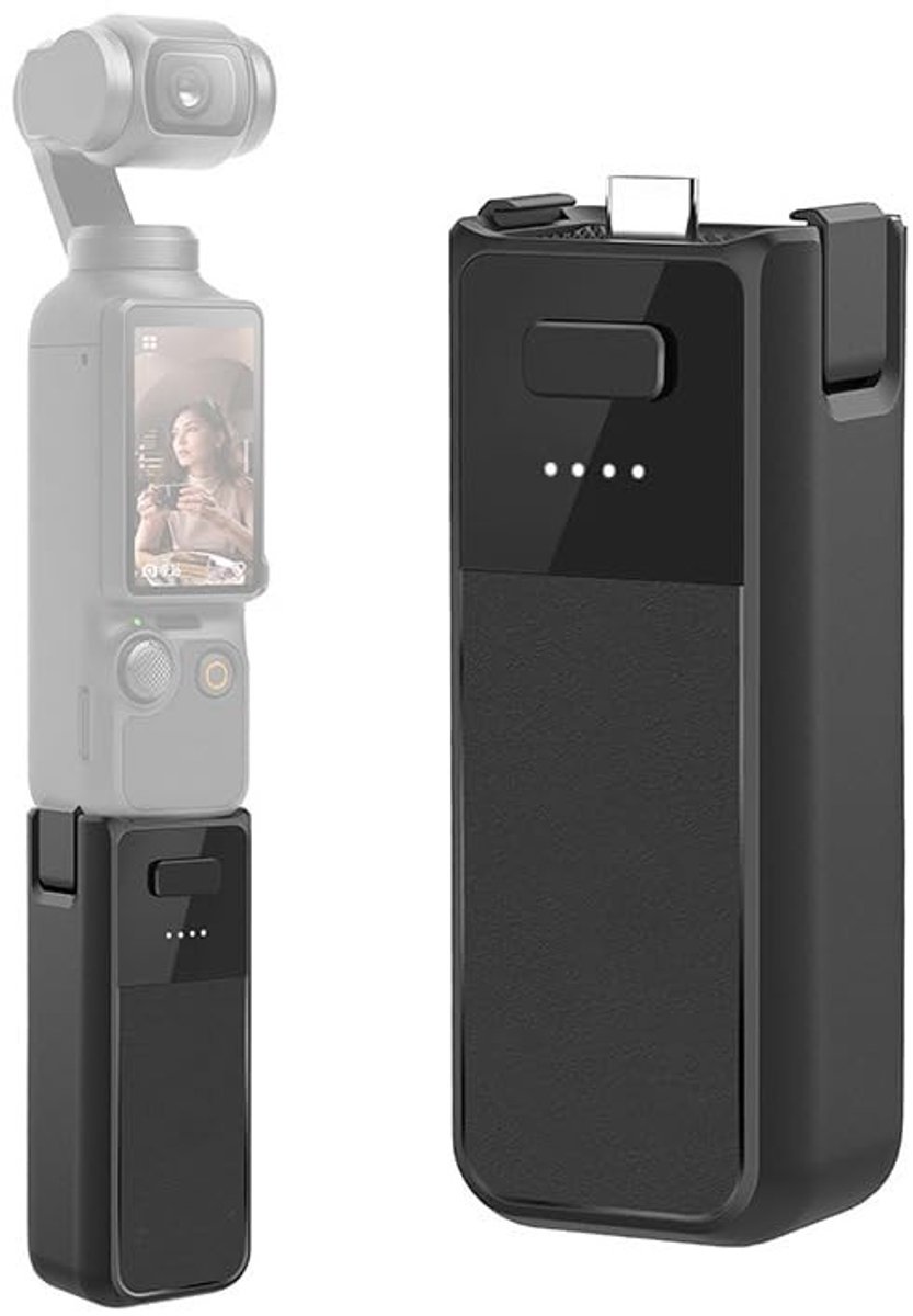 Omgoods - Handheld Camera Battery Grip met 2800mAh en Snelladen