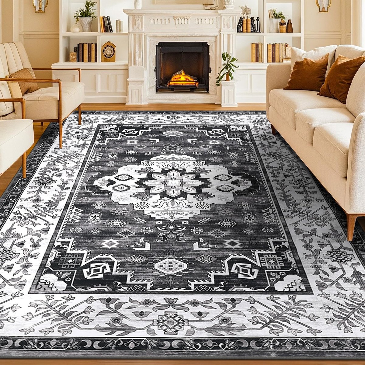 Omgoods - Vintage Tapijt voor Binnen en Buiten 160 x 230 cm