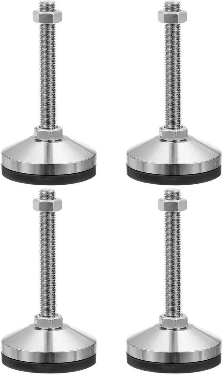 Omgoods - Verstelbare Meubelpoten met M12 Draad, Set van 4
