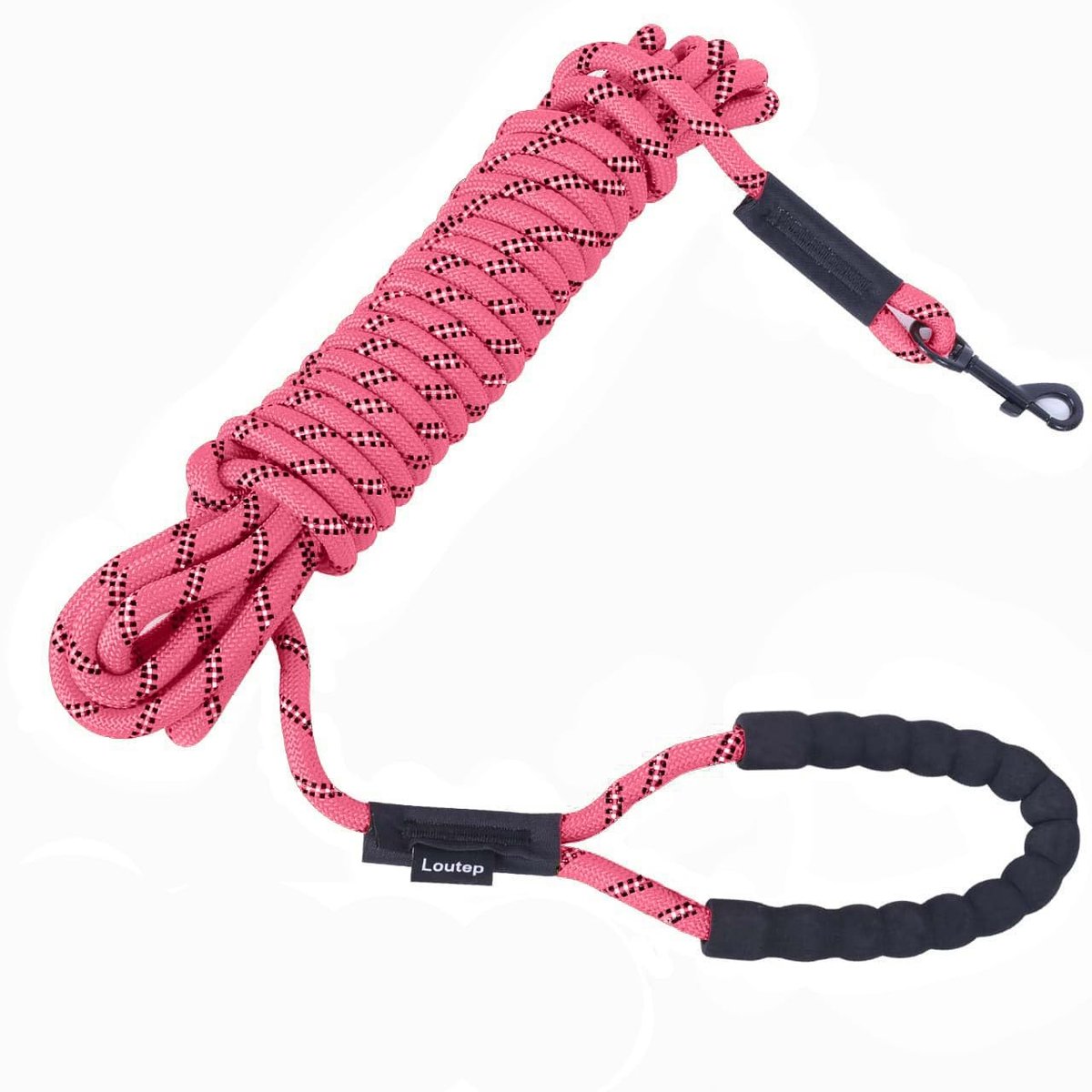 Omgoods- Trainingslijn 3 meter - Hondenriem - Duurzaam materiaal - Zacht gevoerd handvat - Lange lijn - Geschikt voor puppy's en honden - Hondenlijn