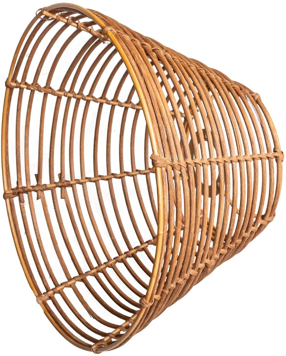 Omgoods - Rieten Lampenkap Boho Stijl voor Tafel-, Hang- en Vloerlamp
