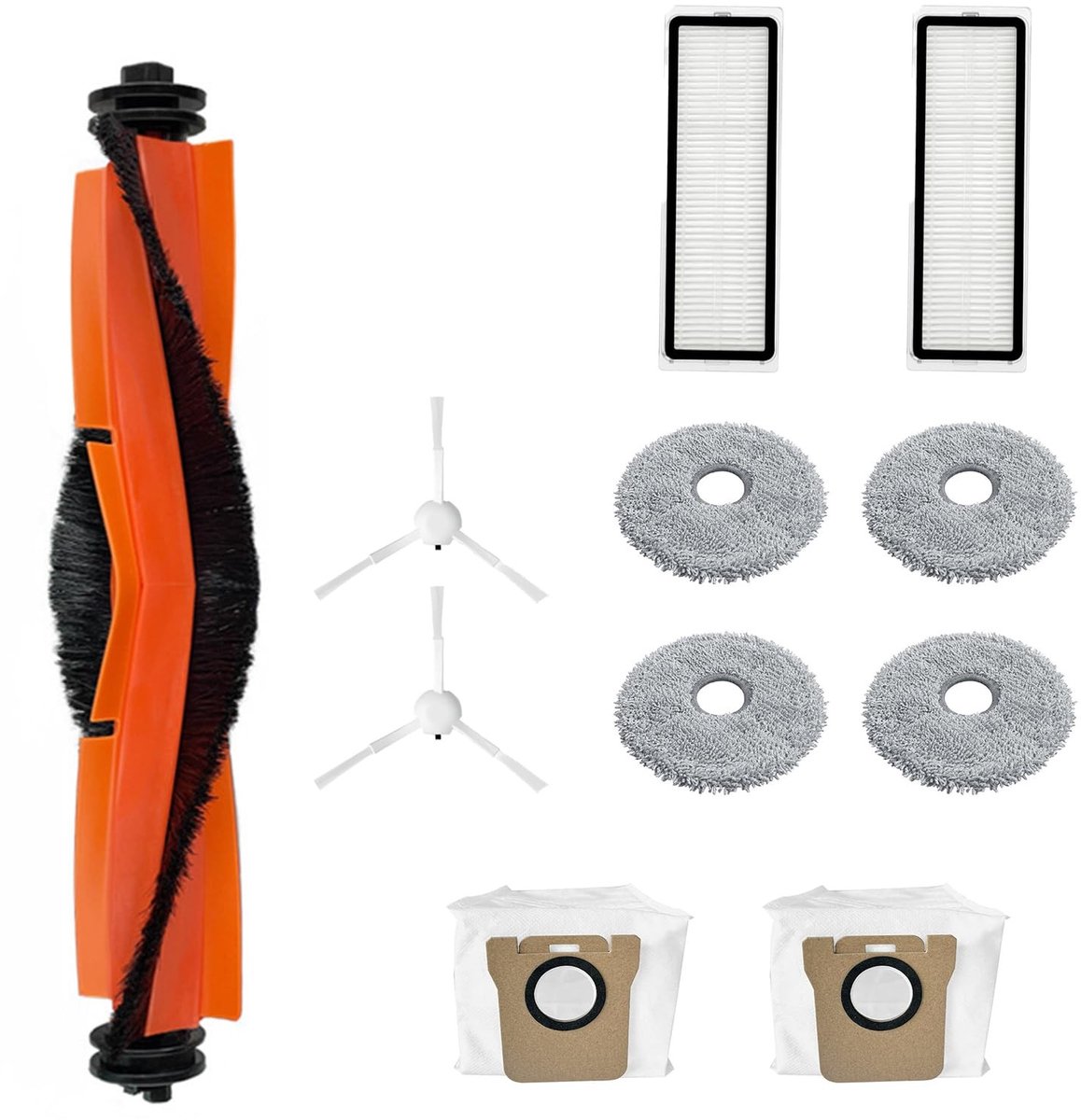 Omgoods - 11 Delige Accessoireset voor Robotstofzuiger X20/X20 Plus