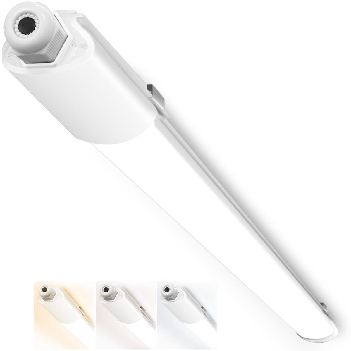 Omgoods - Waterdichte LED Plafondlamp voor Vochtige Ruimtes, 90 cm