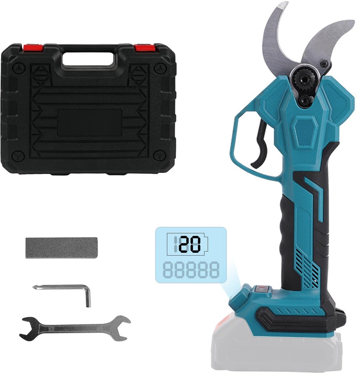 Omgoods - Professionele Draadloze Snoeischaar met LCD Scherm