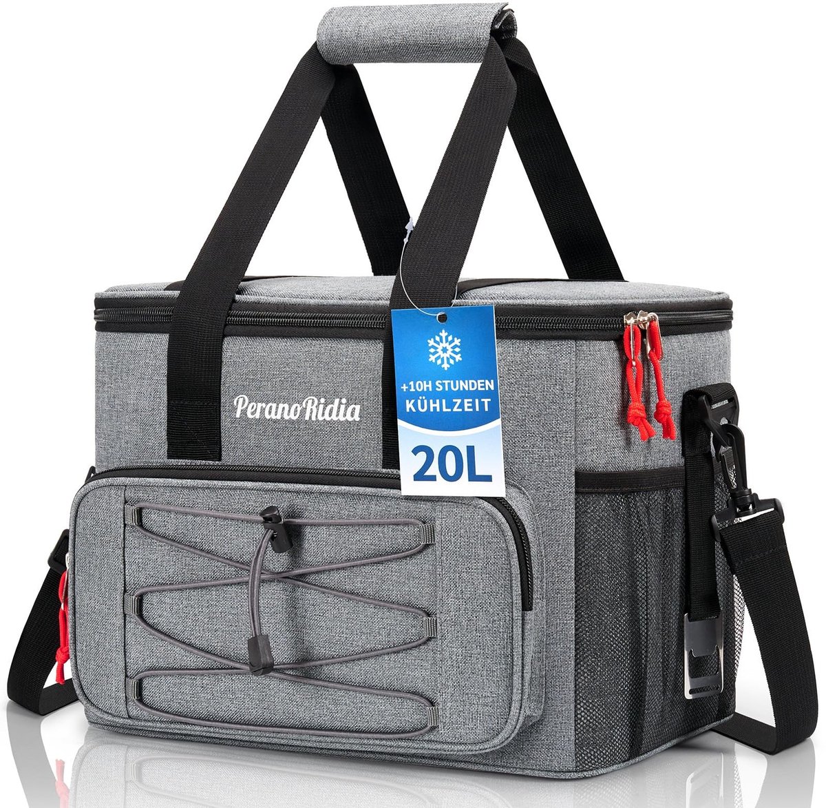 Omgoods - Zachte Geïsoleerde Koeltas 20L voor Picknick en Buitenshuis