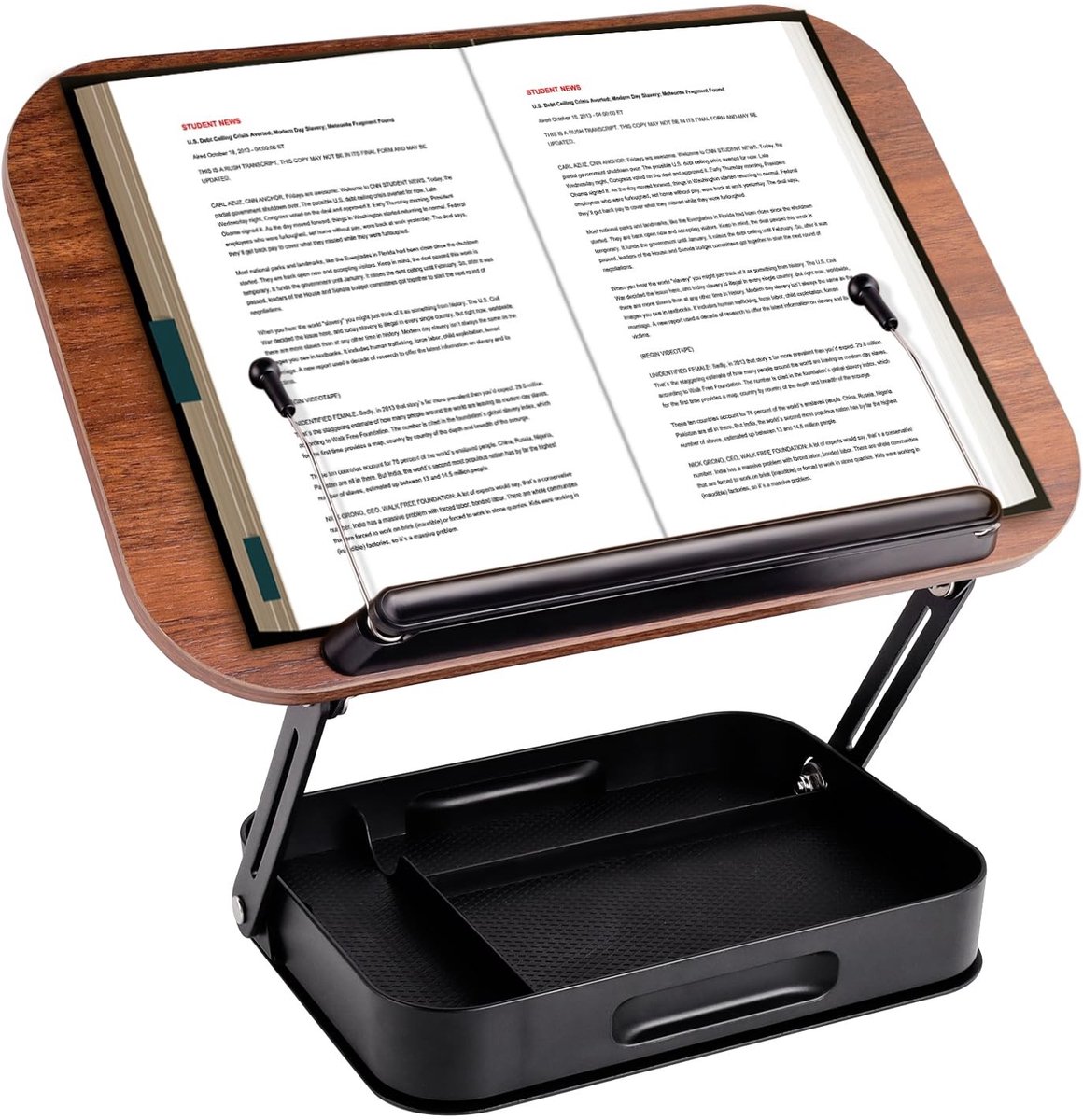 Omgoods - Draaibare Boekenstandaard voor Handsfree Lezen