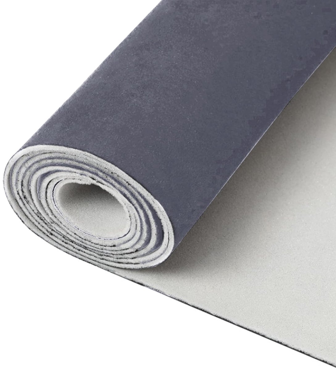 Omgoods - Suède Hoofdlampstof met 4mm Foam Achterkant