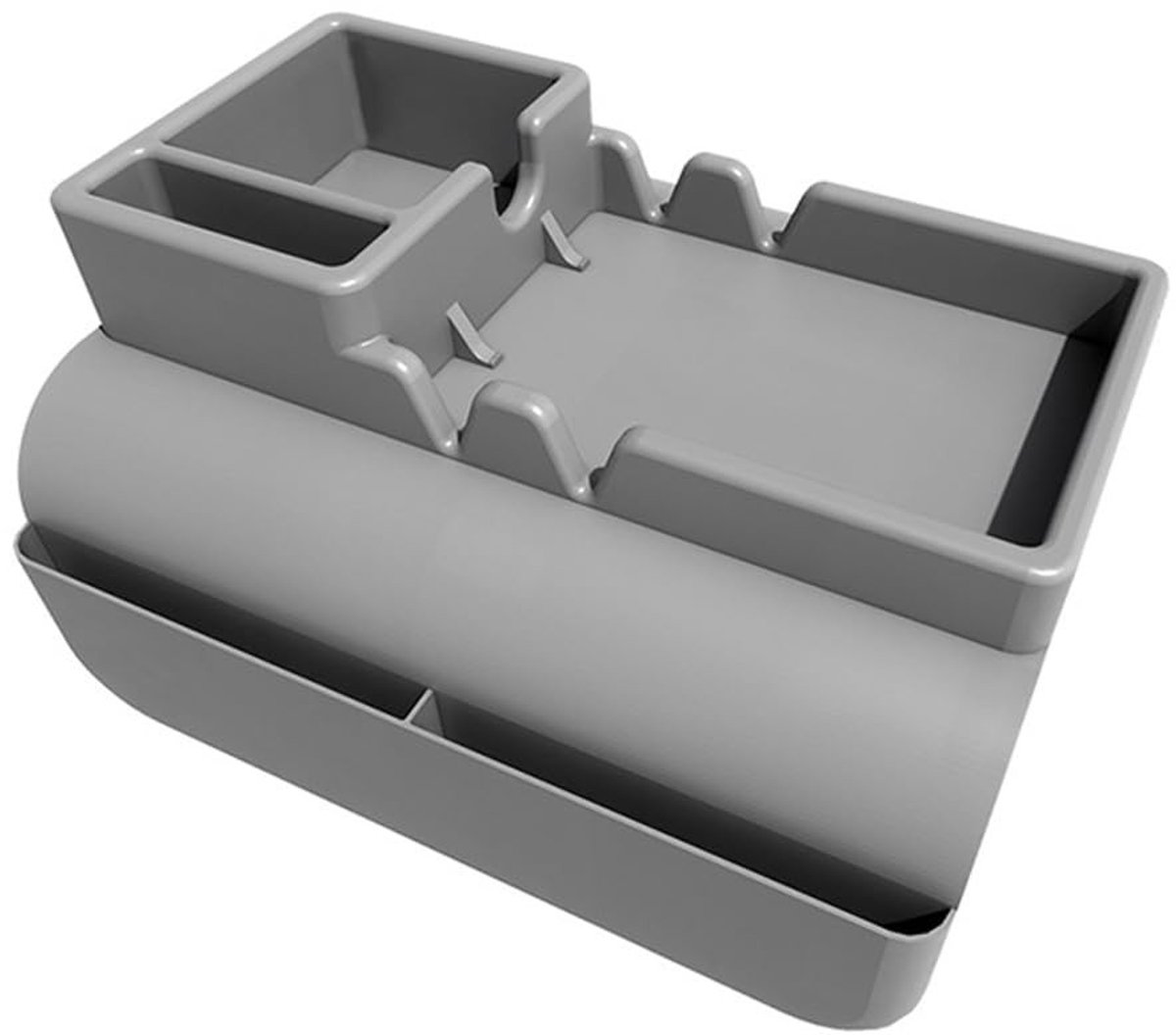 Omgoods - Silicone Armleuning Koppelschotel met Opbergruimte